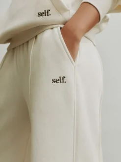 joggingbroek met wijde pijpen*self. Sale