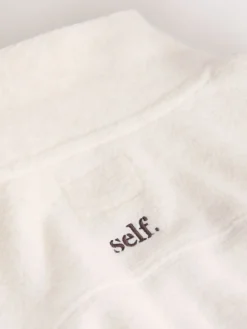 Polar fleece met volledige rits*self.