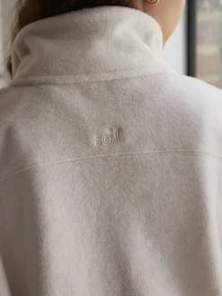 Polar fleece met volledige rits*self.