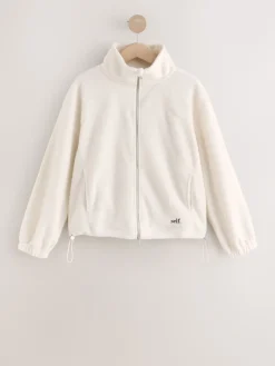 Polar fleece met volledige rits*self.