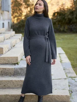 100% Merino Wool Maternity Knit Dress*Seraphine Best