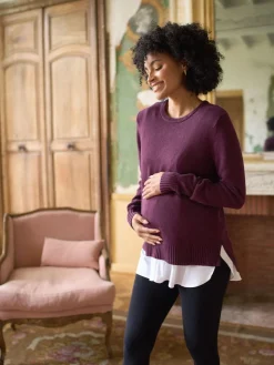 Cotton Blend Maternity & Nursing Jumper & Shirt*Seraphine Hot