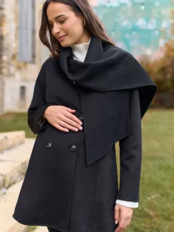 Double Breasted Wool Maternity Coat*Seraphine