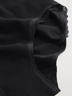 Katoenen Geribbelde Jersey Zwangerschaps- en Postpartumonderbroeken 5 Pack*Seraphine Online