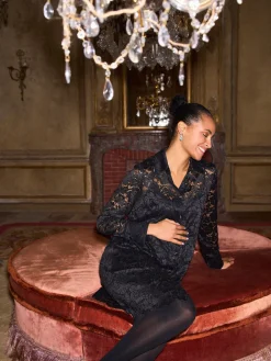 Maternity & Nursing Lace Tunic Dress*Seraphine New