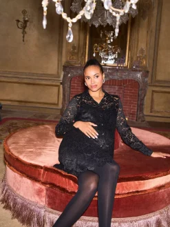 Maternity & Nursing Lace Tunic Dress*Seraphine New