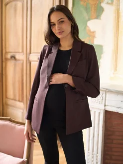 Maternity Belted Blazer*Seraphine Hot
