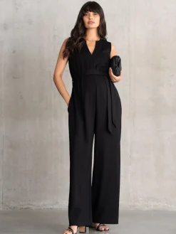 Maternity Black Jumpsuit*Seraphine Clearance