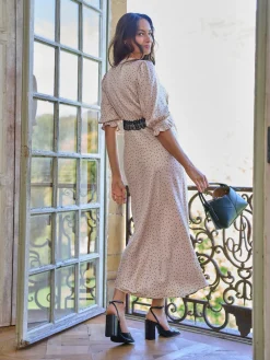 Maternity Tea Dress With Lace Trim*Seraphine Sale