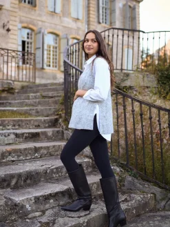 Maternity Wool Blend Pointelle Vest*Seraphine Outlet