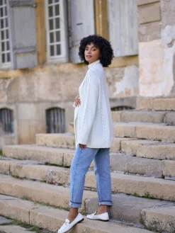 Premium 100% Merino Wool Maternity & Nursing Longline Jumper*Seraphine Clearance