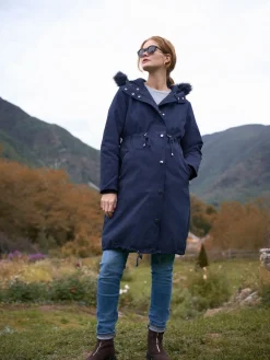 Premium Sub-Zero donsgevulde 3-in-1 zwangerschaps- en draagparka*Seraphine Best