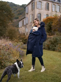 Premium Sub-Zero donsgevulde 3-in-1 zwangerschaps- en draagparka*Seraphine Best