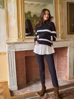 Wool Cotton Blend Maternity & Nursing Jumper & Shirt*Seraphine Sale