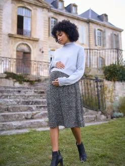 zwangerschap & gebreide topjurk voor borstvoeding*Seraphine Hot