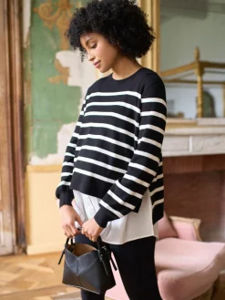 zwangerschaps- en borstvoedingstrui en overhemd*Seraphine New