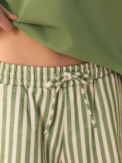 Green Striped Lounge Shorts*Shabby Chic by Rachel Ashwell® Outlet