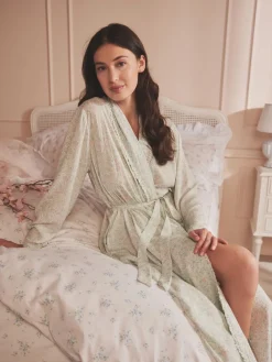 Groene Ditsy Print Kamerjas*Shabby Chic by Rachel Ashwell® Hot
