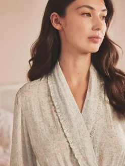 Groene Ditsy Print Kamerjas*Shabby Chic by Rachel Ashwell® Hot