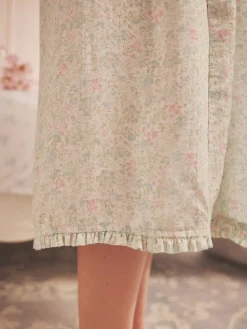 Groene Ditsy Print Kamerjas*Shabby Chic by Rachel Ashwell® Hot
