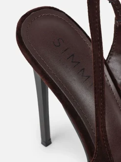 Torrez Bow Detail Peep Toe Heeled Sandals*Simmi London Outlet