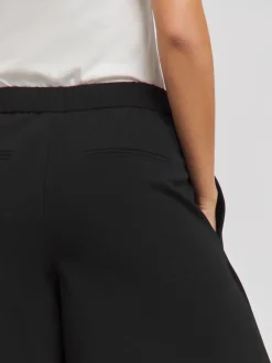 Magisculpt geplooide broek met extra wijde pijpen en normale lengte*Simply Be Clearance