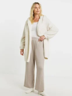 Pretty Secrets Supersoft Borg Cardigan*Simply Be