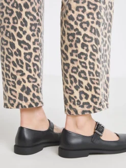 Square Toe Flat Mary Jane Shoes*Simply Be Outlet