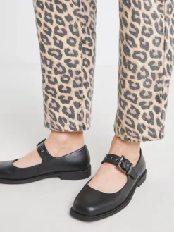 Square Toe Flat Mary Jane Shoes*Simply Be Outlet