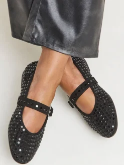 Studded Mary Jane Shoes*Simply Be Clearance