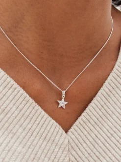 Tone 925 Cubic Zirconia Celestial Set With Gift Boxed*Simply Silver Online