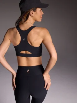 Goflex Joy Zip Front Bra*Skechers New