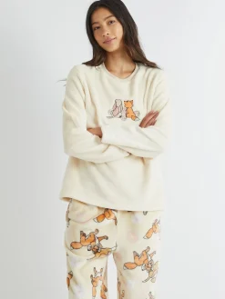 Disney Fox and The Hound Fleece Pyjamas Set*Skinnydip
