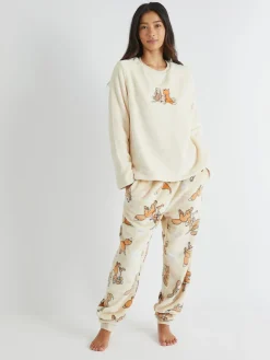 Disney Fox and The Hound Fleece Pyjamas Set*Skinnydip