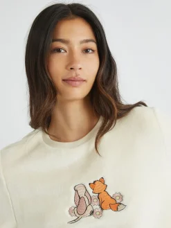 Disney Fox and The Hound Fleece Pyjamas Set*Skinnydip