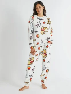 Disney Winnie The Pooh Fleece Pyjamas Set*Skinnydip Clearance