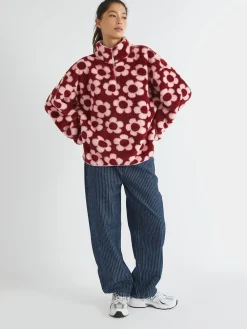 Flower Longline Fleece*Skinnydip Clearance
