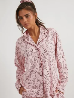 Girl Dinner Pyjamas Set*Skinnydip Outlet