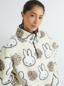 Miffy x Flower Longline Fleece*Skinnydip
