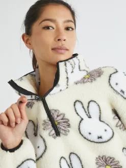 Miffy x Flower Longline Fleece*Skinnydip