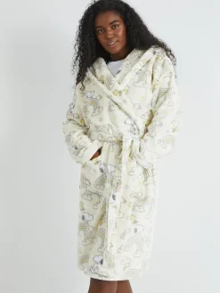 Peanuts x Snoopy Rainbow Print Dressing Robe*Skinnydip Sale