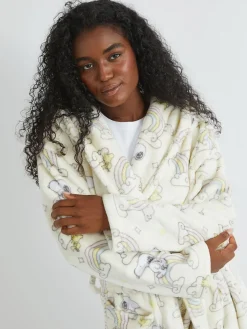 Peanuts x Snoopy Rainbow Print Dressing Robe*Skinnydip Sale