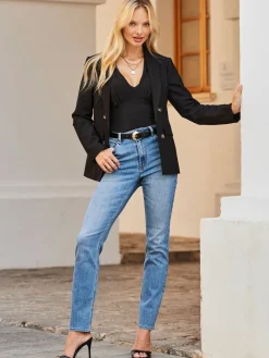 Fitted Blazer*Sosandar Hot