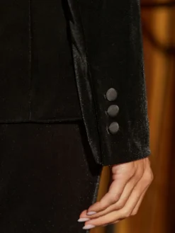 Luxe Velvet Tailored Blazer*Sosandar Best