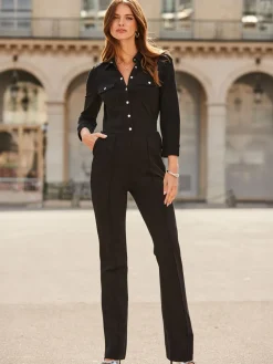 Utility Pocket Jumpsuit*Sosandar Hot