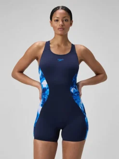 badpak met digitale print en pijpen*Speedo