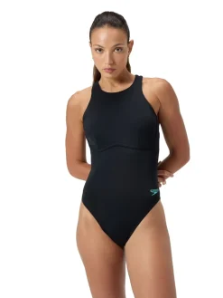 Racer-badpak met rits en ingebouwde zwembeha*Speedo Clearance