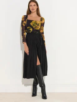 Pleated Maxi Skirt*Star by Julien MacDonald Sale