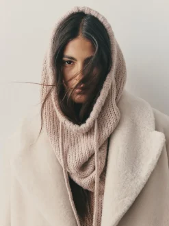 - Knitted Hooded Snood With Wool*Nothing Ordinary Best