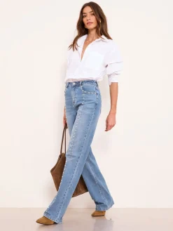 - Wide Leg Jeans*Lipsy Hot